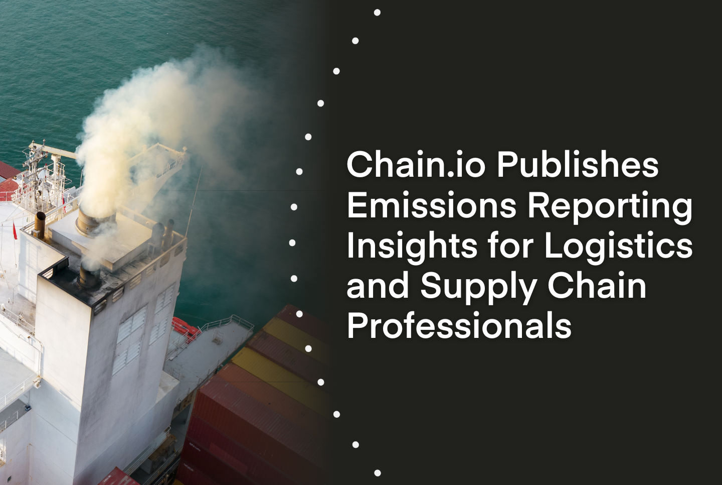 CO2 Press Release - New Report from Chain.io